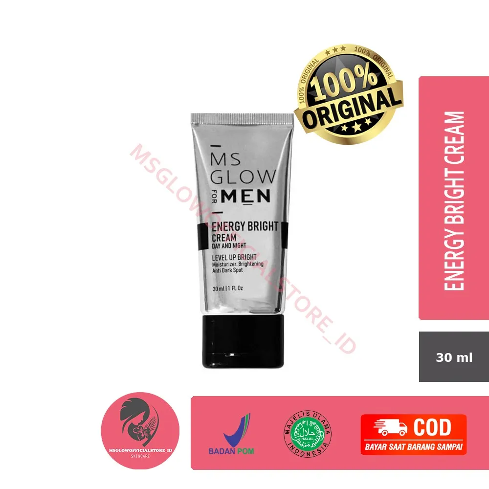 Energy Bright Cream MS Glow For Men