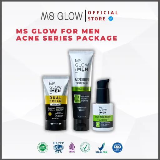 'MS Glow For Men Paket Acne'