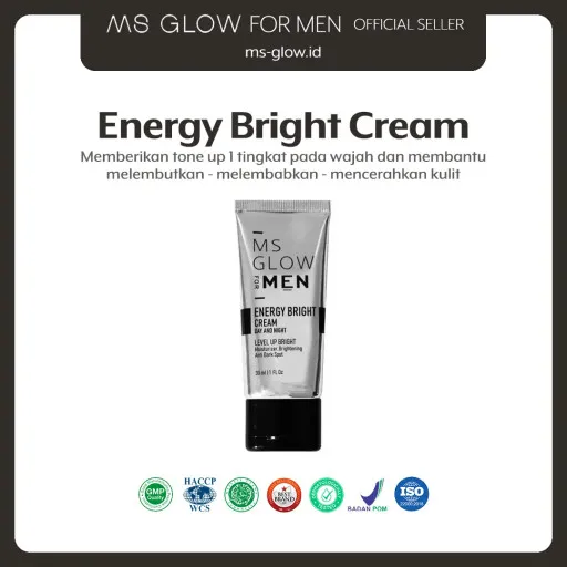 'Energy Bright Cream MS Glow For Men'