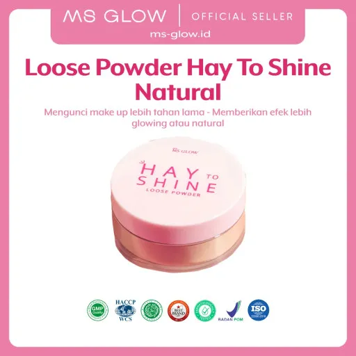 'Loose Powder Hay To Shine Natural'