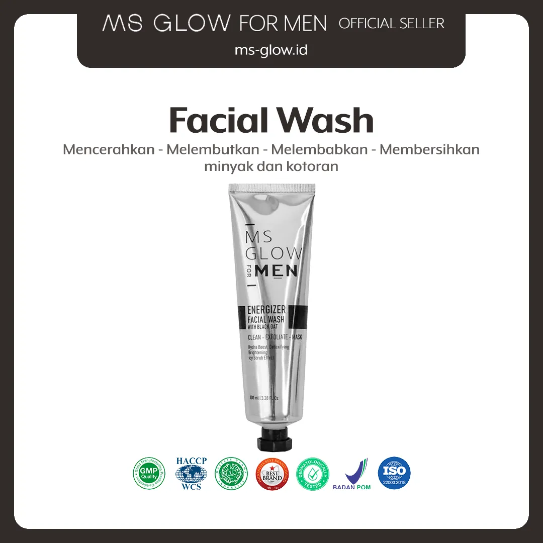 'Facial Wash MS Glow For Men'