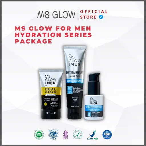 'MS Glow For Men Paket Hydration'