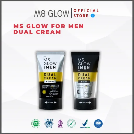 'MS Glow For Men Dual Cream'
