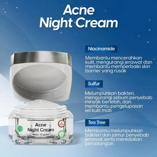 Acne Night Cream