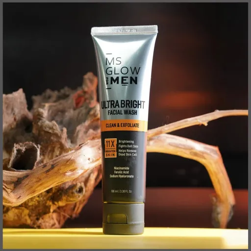 MS Glow For Men Ultra Bright Facial Wash