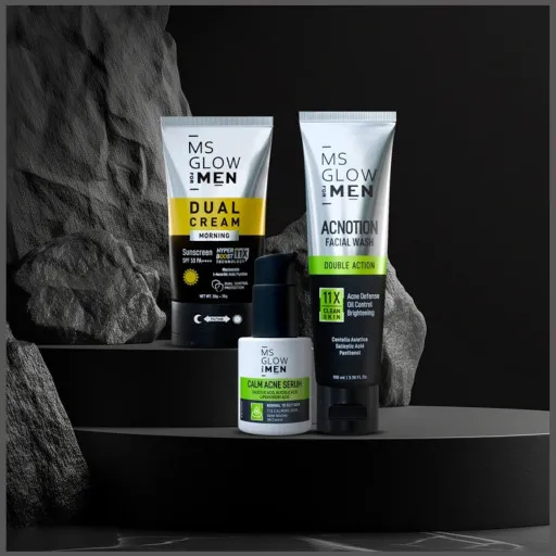 MS Glow For Men Paket Acne
